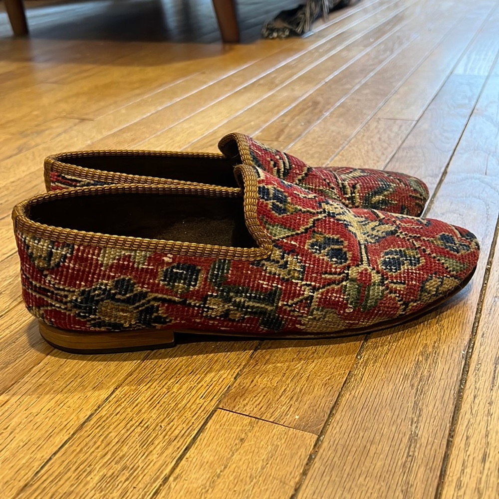 Artemis Design co. Kilim Carpet loafers 1 of 1 unique mens shoes size 43/10-10.5